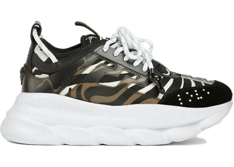 versace chain reaction zebra|versace chain reaction sneakers price.